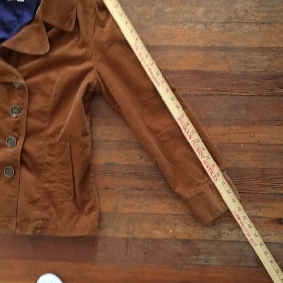 MOSSIMO SUPPLY CO rust colored corduroy jacket - Picture 5 of 14